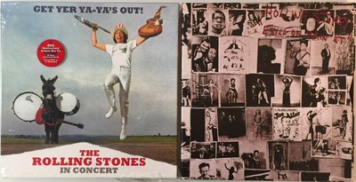 Lot 232 - THE ROLLING STONES - YA-YA'S/EXILE - DELUXE LP BOX SETS