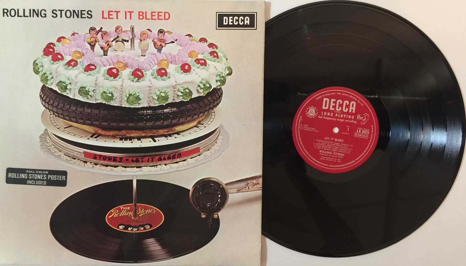 Lot 240 - THE ROLLING STONES - LET IT BLEED LP