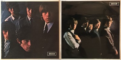 Lot 247 - THE ROLLING STONES - 'NO. 1 AND 2' LPs (EARLY UK COPIES WITH PRINTING ERROR)