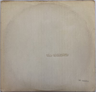 Lot 90A - THE BEATLES - WHITE ALBUM LP - NUMBER 0000815 (ORIGINAL UK MONO COPY)