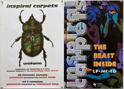 Lot 222 - INSPIRAL CARPETS POSTERS.