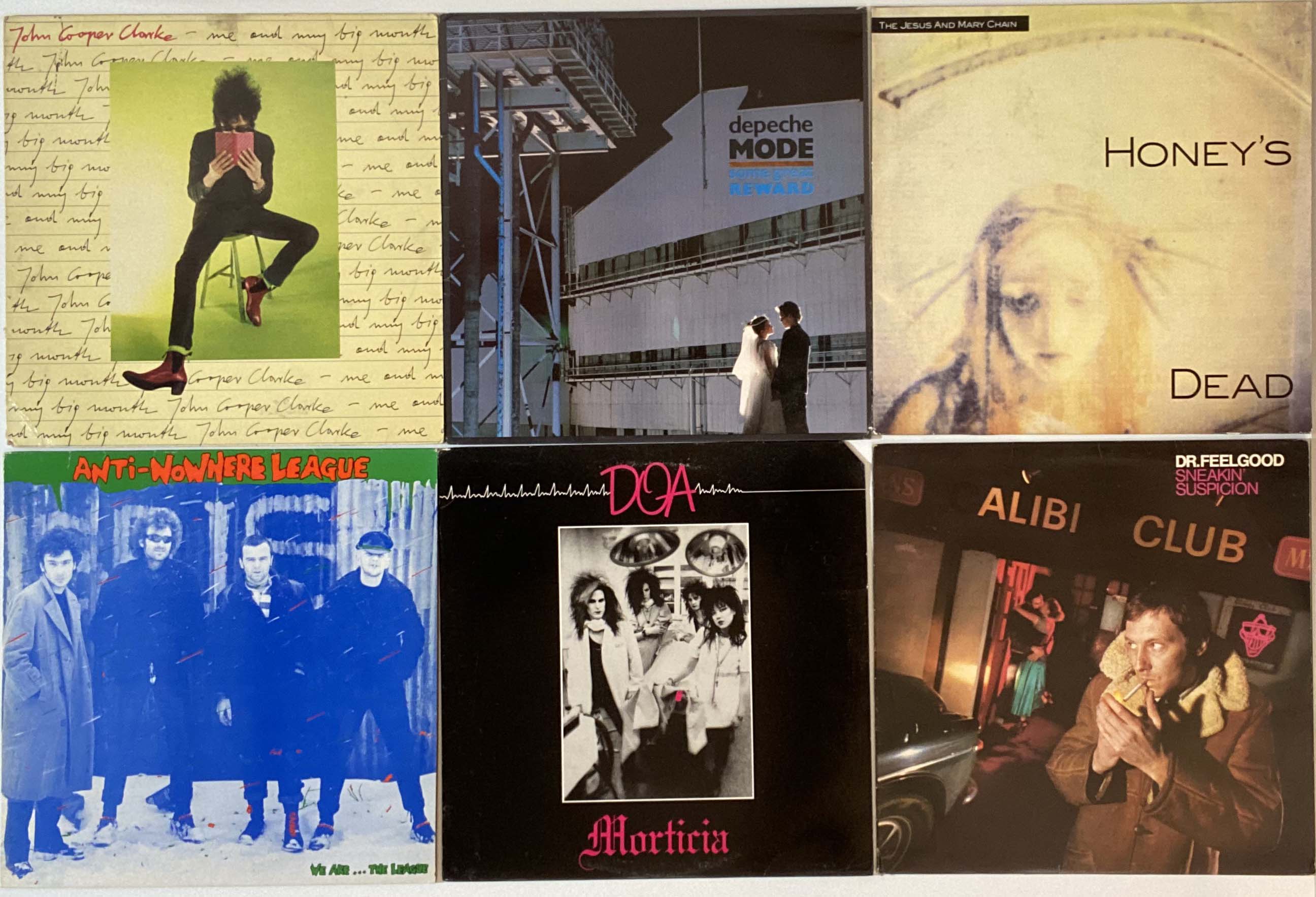 Lot 1042 - PUNK/NEW WAVE/INDIE/GOTH - LPs (WITH SOME