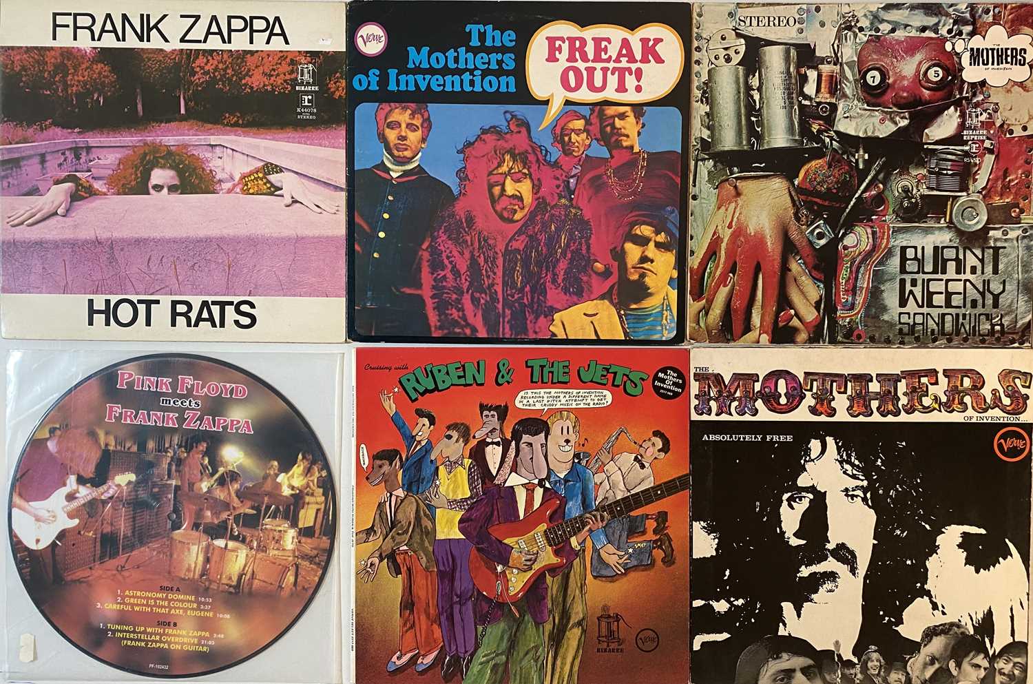 Lot 695 - FRANK ZAPPA - LP COLLECTION