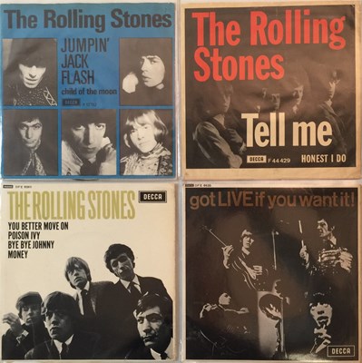 Lot 223 - THE ROLLING STONES - DANISH/UK 7"/EPs