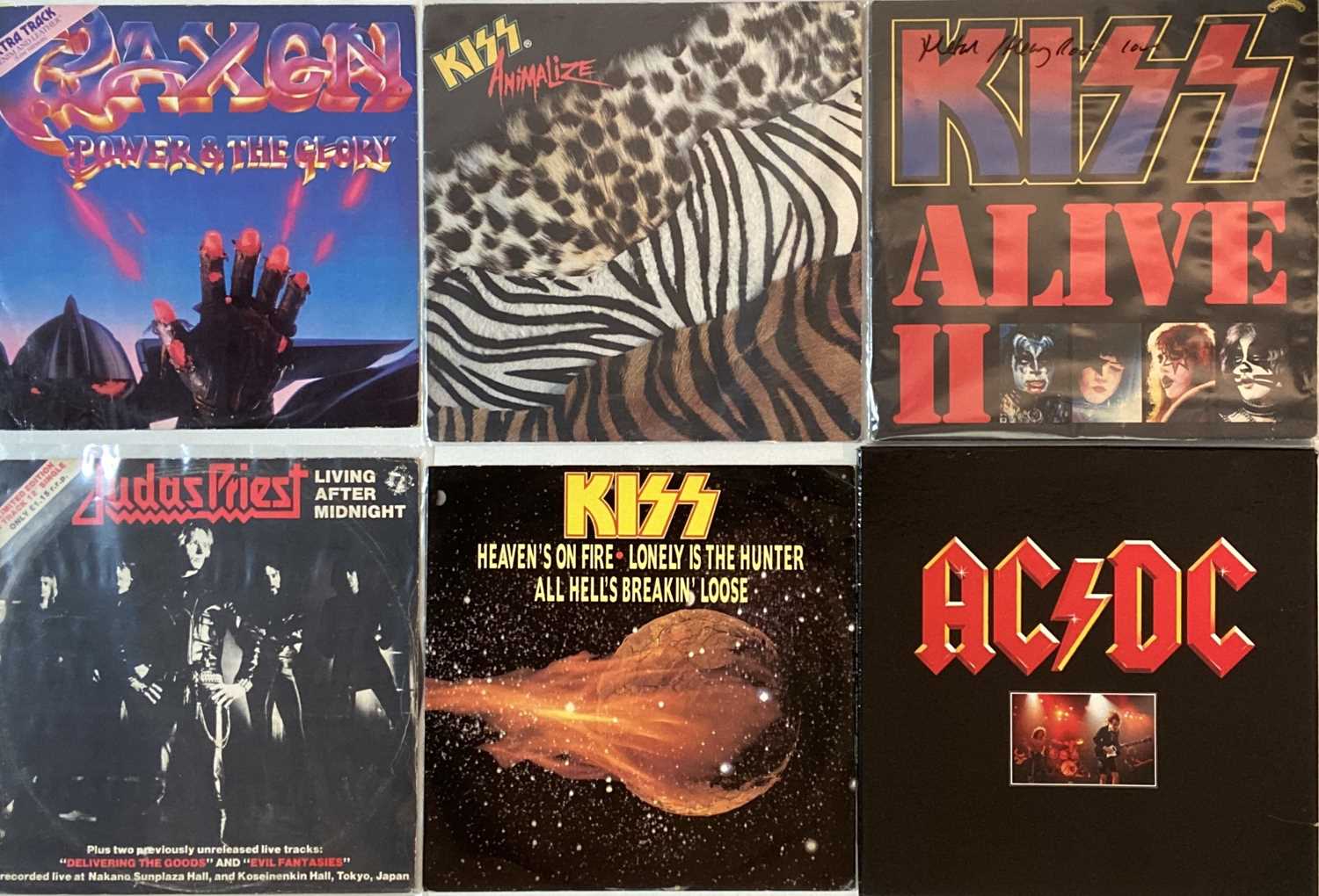 Lot 628 - METAL/ HEAVY ROCK - LPs/ 12"