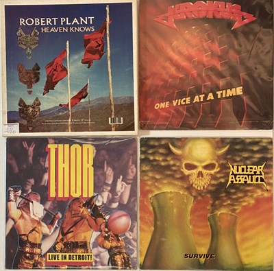 Lot 628 - METAL/ HEAVY ROCK - LPs/ 12"