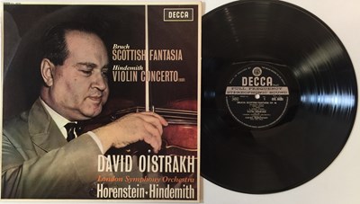 Lot 637 - DAVID OISTRAKH - BRUCH/ HINDEMITH LP (UK STEREO ED2 - SXL 6035)