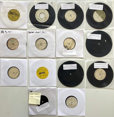 Lot 124 - 7" ACETATES - MAINLY 60s - POP/BEAT/ROCK/SOUL - LARGELY UNRELEASED/UNKNOWN ARTISTS