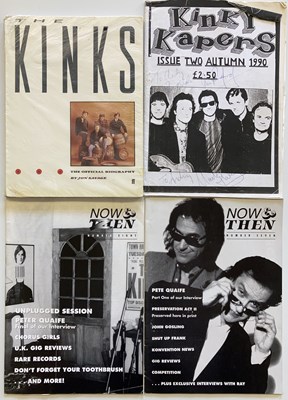 Lot 338 - THE KINKS SIGNED FANZINE.