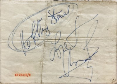 Lot 429 - CHARLIE WATTS AUTOGRAPH ON ROLLING STONES LP.