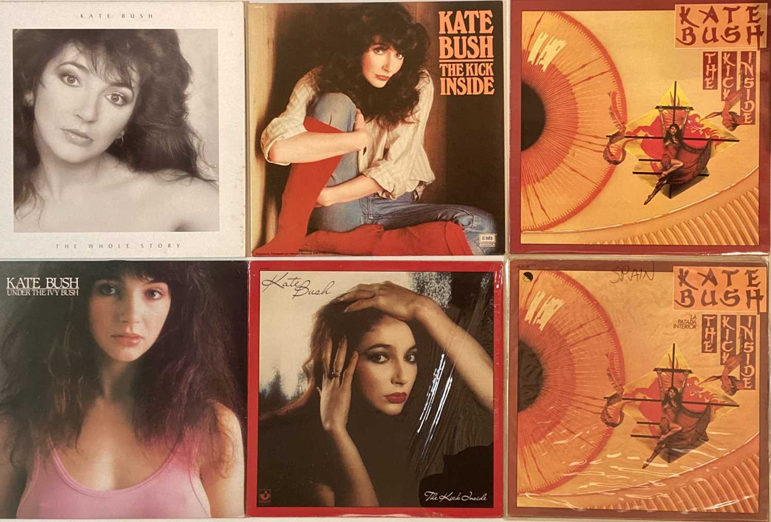 Lot 642 - KATE BUSH - LPs/ 12