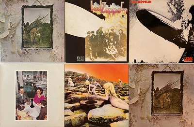 Lot 643 - LED ZEPPELIN AND RELATED - LPs