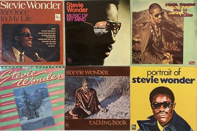 Lot 650 - STEVIE WONDER - LP/ 12" COLLECTION