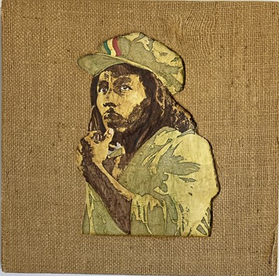 Lot 536 - BOB MARLEY RASTAMAN VIBRATION HESSIAN SACK BOX