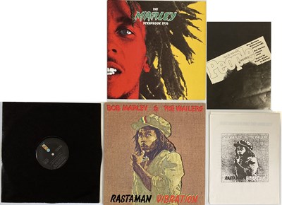 Lot 536 - BOB MARLEY RASTAMAN VIBRATION HESSIAN SACK BOX