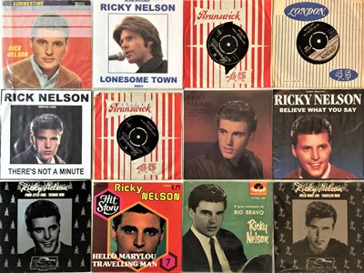 Lot 659 - RICKY NELSON - 7" COLLECTION