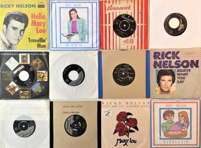 Lot 659 - RICKY NELSON - 7" COLLECTION