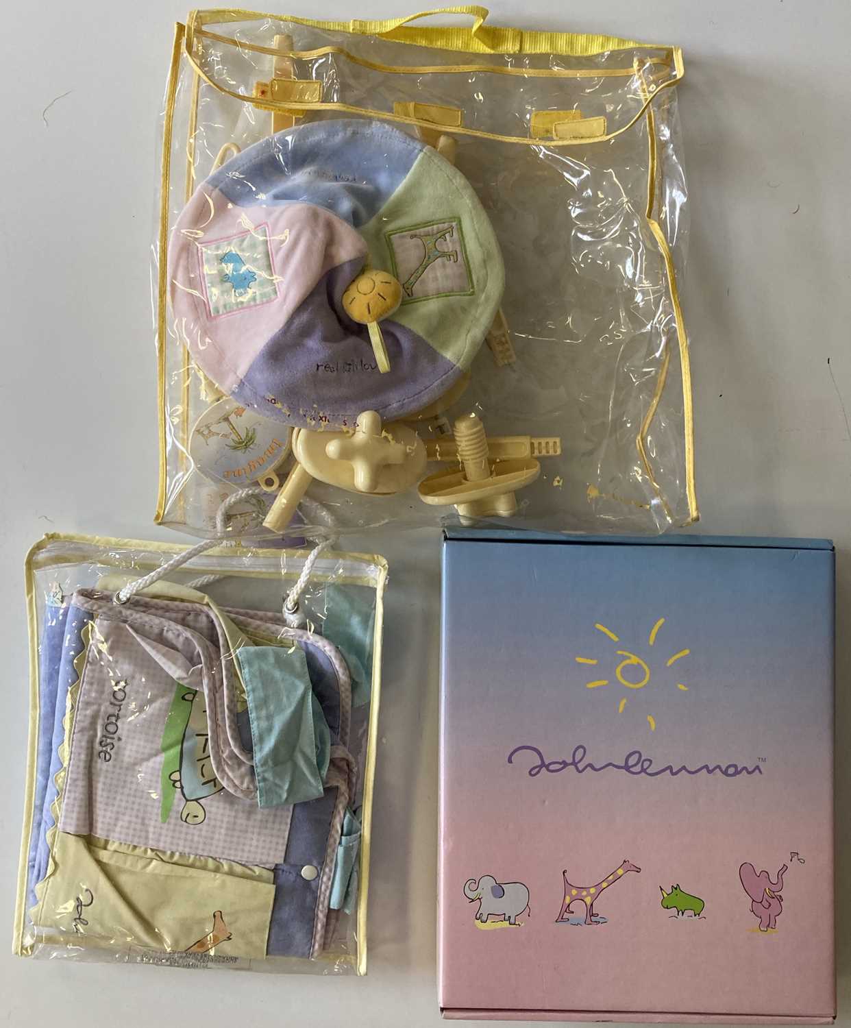 Lot 214 JOHN LENNON REAL LOVE NURSERY SET.