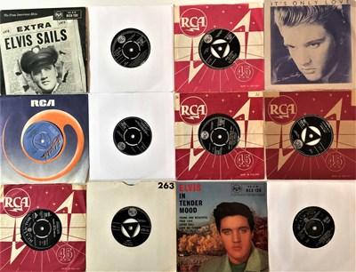 Lot 660 - ELVIS PRESLEY - 7" COLLECTION