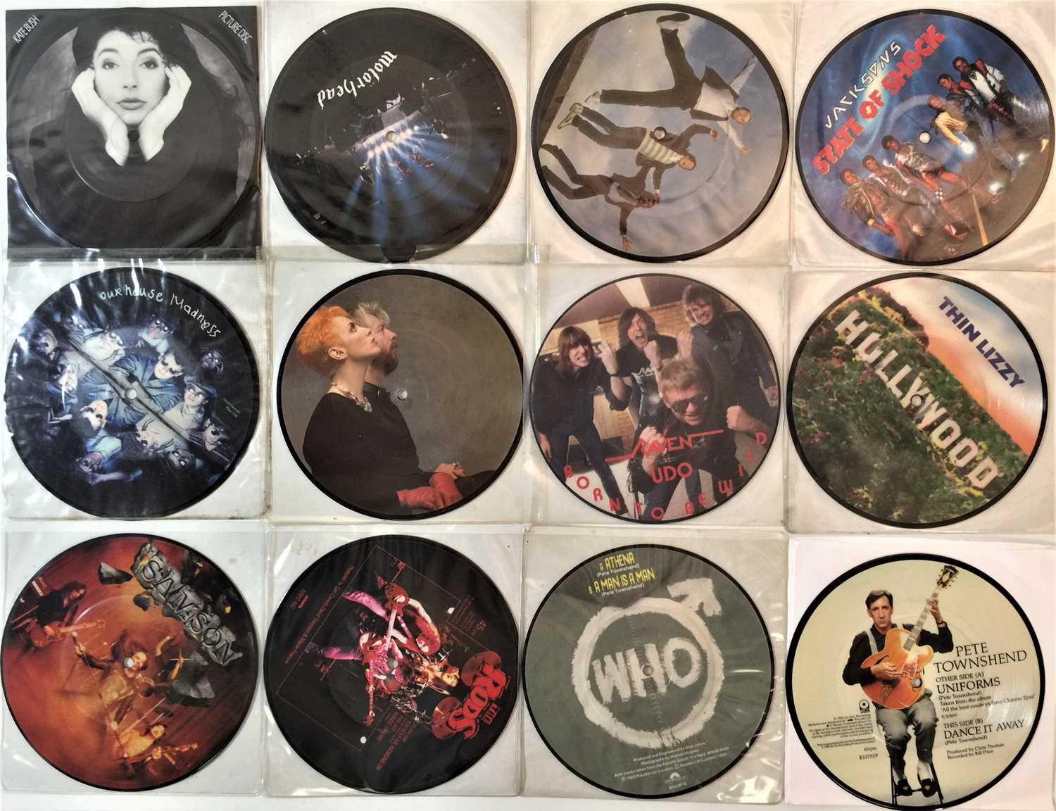 Lot 661 - ROCK & POP - 7" PICTURE DISC COLLECTION