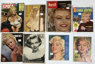 Lot 338 - MARILYN MONROE - COLLECTABLE FOREIGN MAGAZINES.