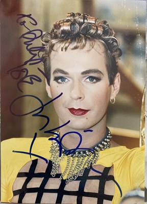 Lot 225 - BRITISH COMIC FILM STAR AUTOGRAPHS.