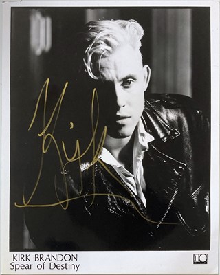 Lot 340 - POP AUTOGRAPHS - PET SHOP BOYS / NICK CAVE AND MORE.