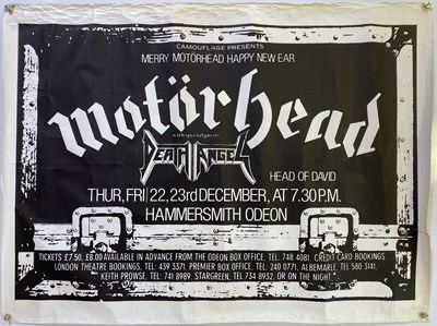 Lot 246 - MOTORHEAD HAMMERSMITH APOLLO 1988 POSTER.