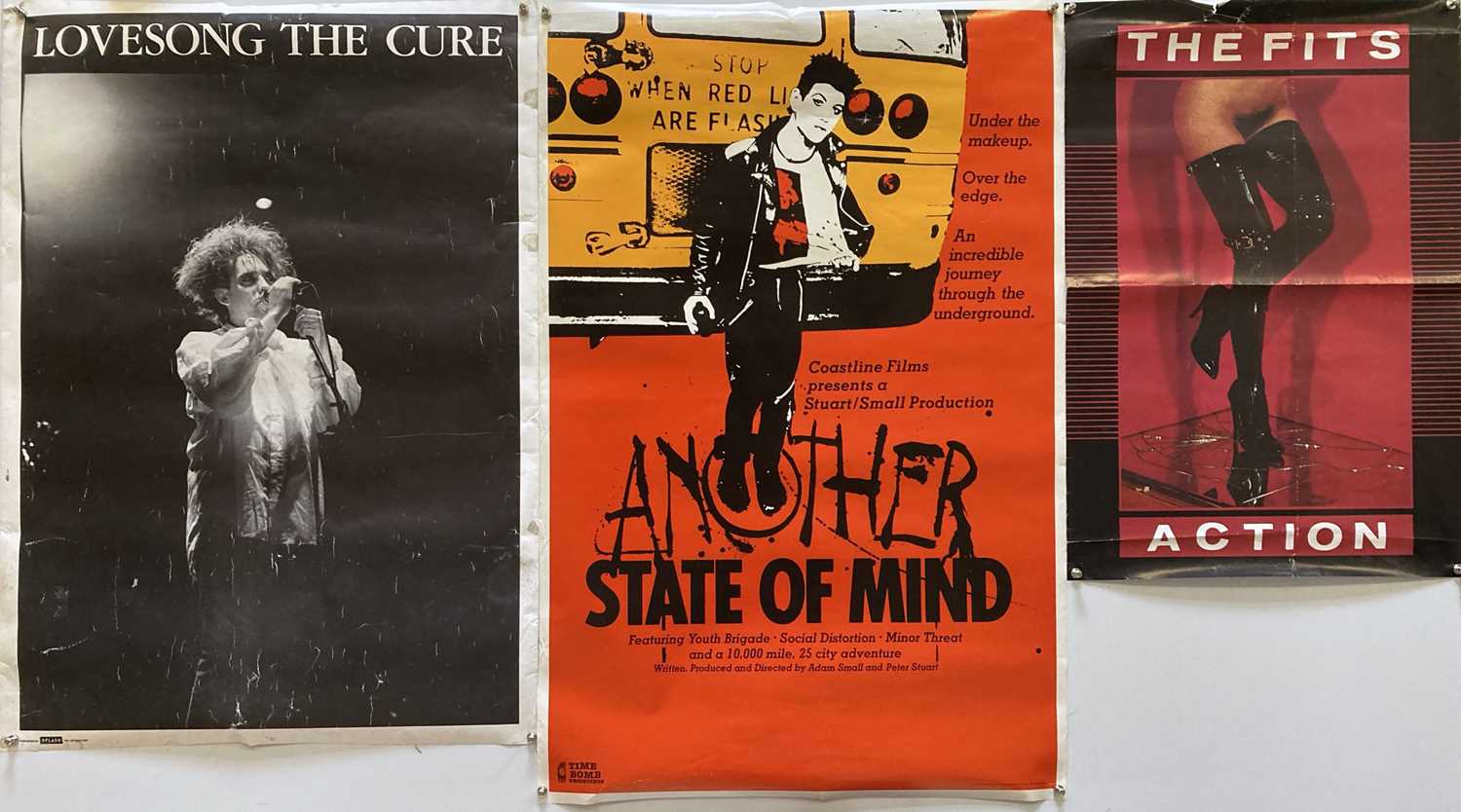 Punk Sign Post Lot 245 - PUNK AND POST PUNK POSTERS.