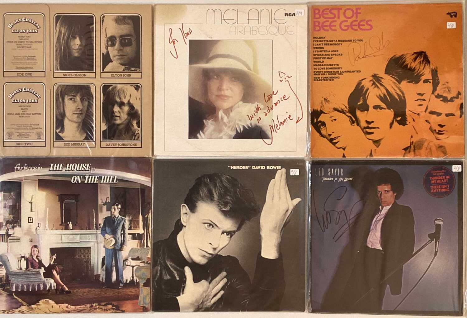 Lot 910 - ROCK/POP LPs (WITH SIGNED INCLUDING ROBIN GIBB)