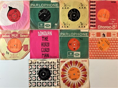 Lot 677 - SOUTH AFRICAN 7" RELEASES (60s/70s CLASSIC ROCK & POP)