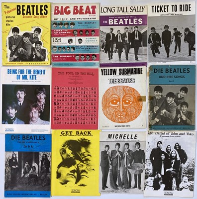 Lot 117 - THE BEATLES - SONGBOOKS / SHEET MUSIC.