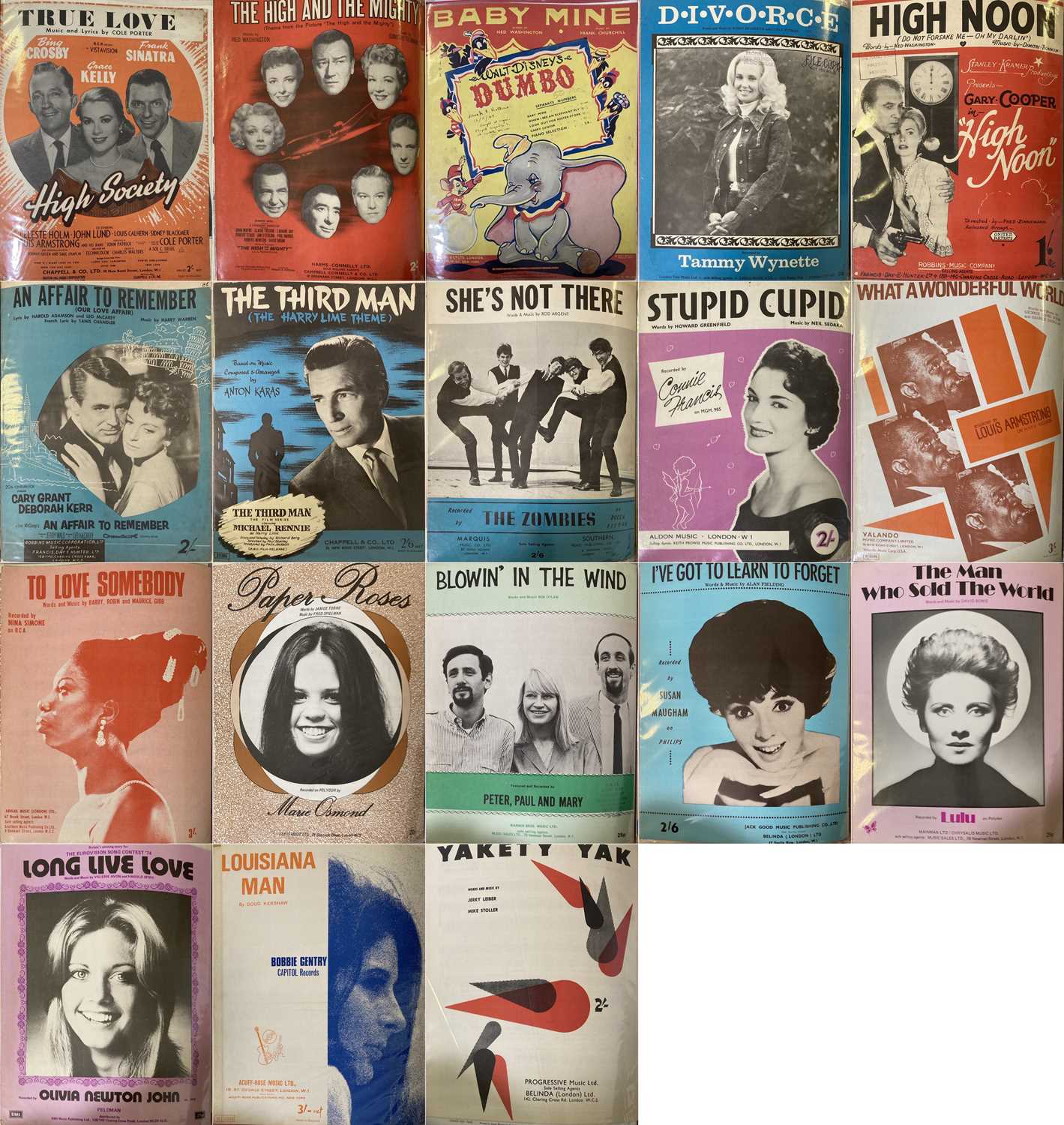 Lot 119 SHEET MUSIC ARCHIVE.