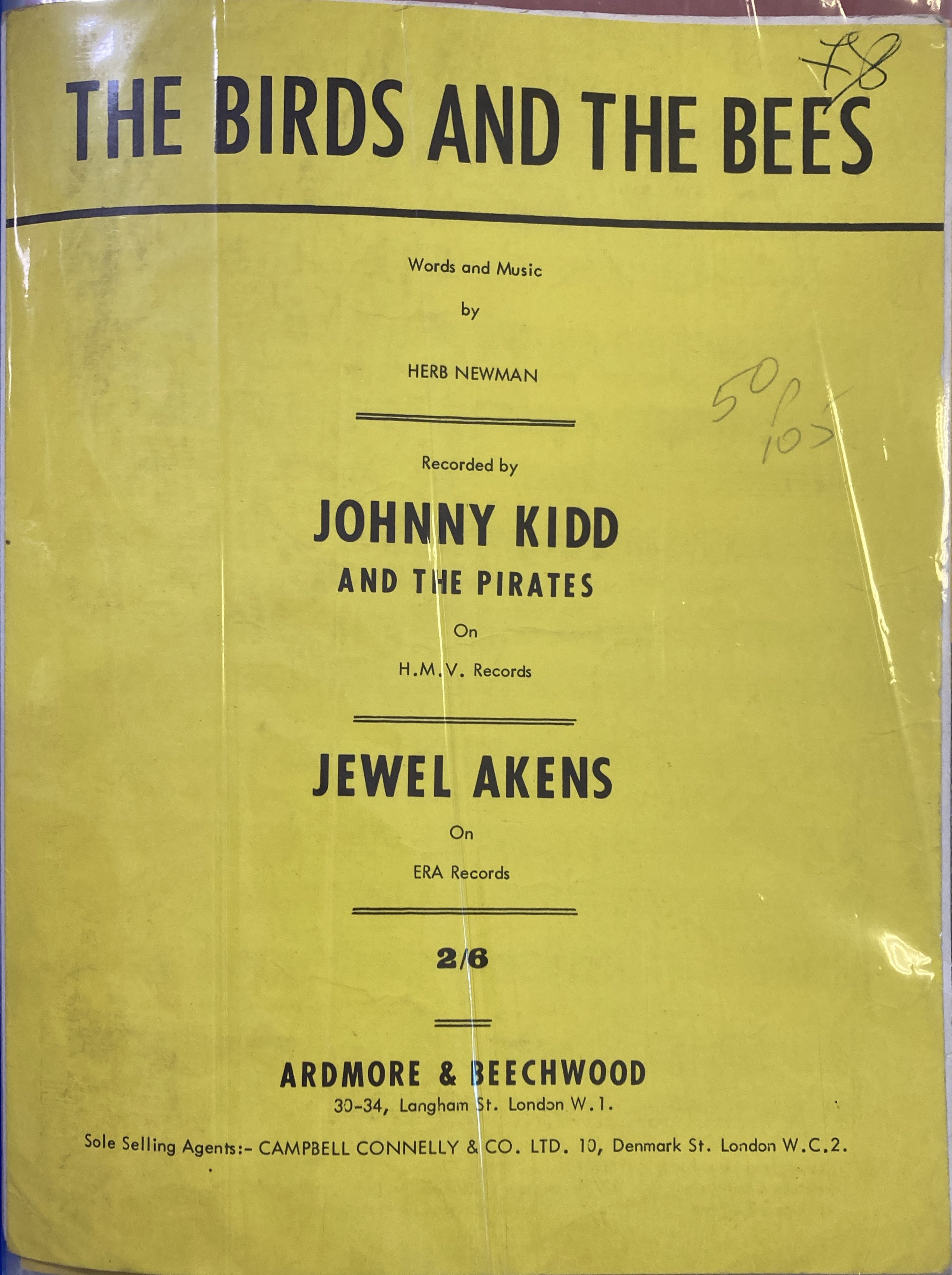 Lot 121 SHEET MUSIC ARCHIVE.