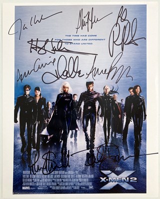 Lot 318 - X-MEN STARS SIGNED PHOTOGRAPH.