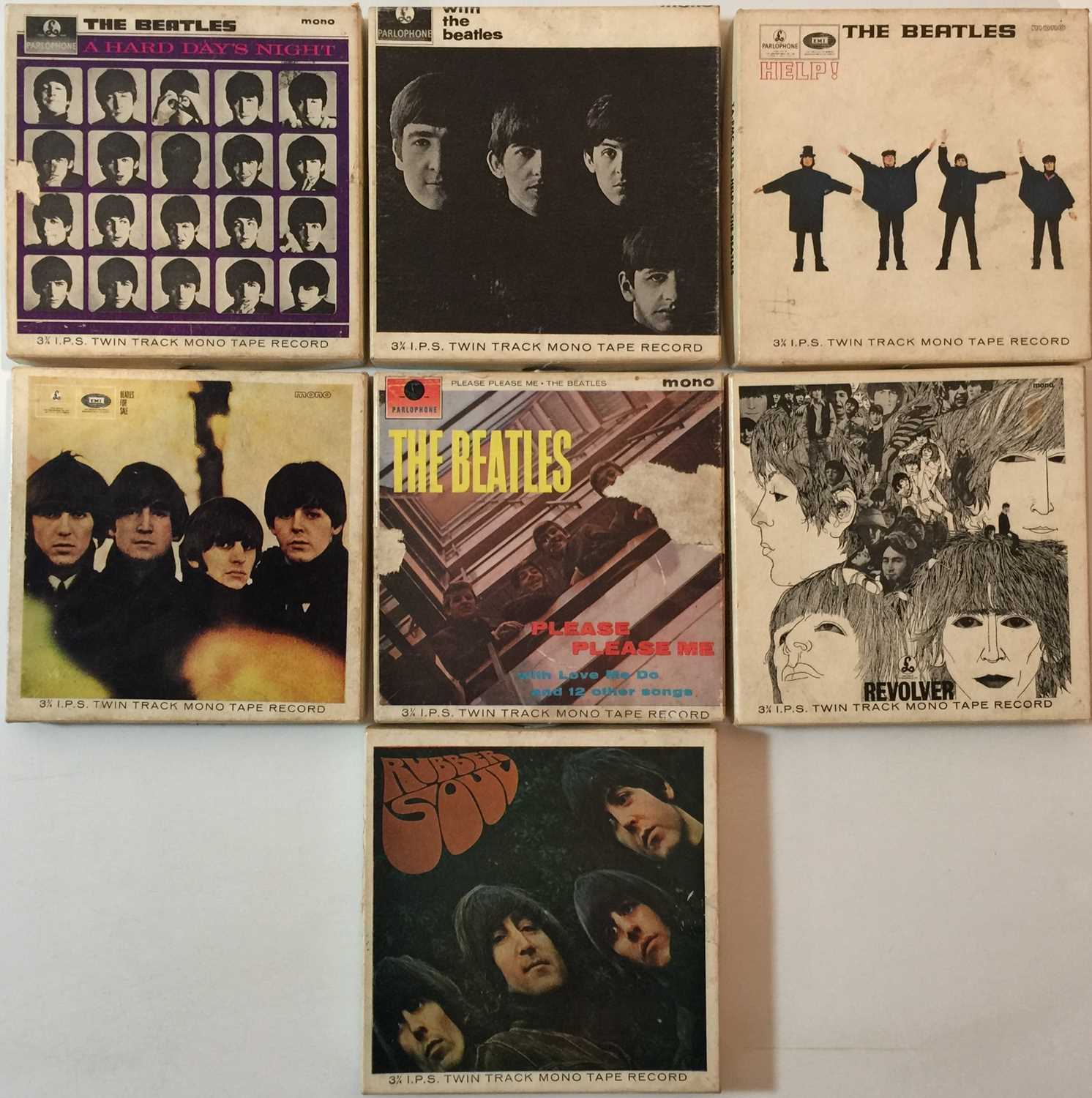Lot 1136 - THE BEATLES - REEL TO REELS AND CASSETTES