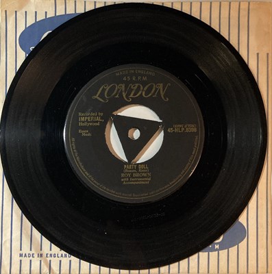 Lot 330 - ROY BROWN - PARTY DOLL 7" (ORIGINAL UK LONDON RELEASE - 45-HLP. 8398)