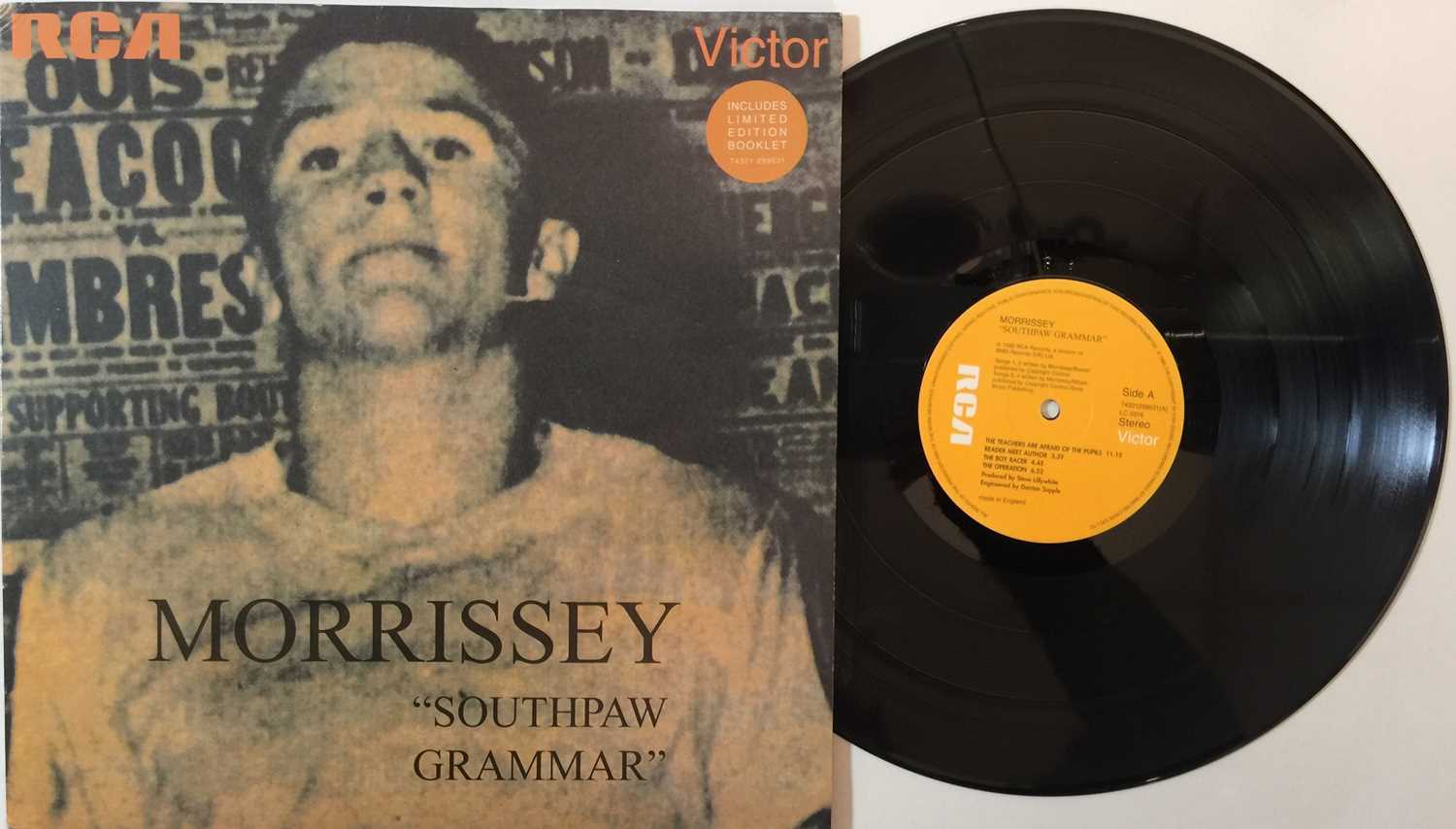 Lot 681 - MORRISSEY - SOUTHPAW GRAMMAR LP (ORIGINAL UK 1995 COPY - 74321299531)