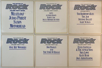 Lot 707 - HISTORY OF ROCK - COMPLETE LP COLLECTION