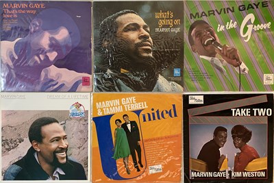 Lot 730 - MARVIN GAYE - LPs