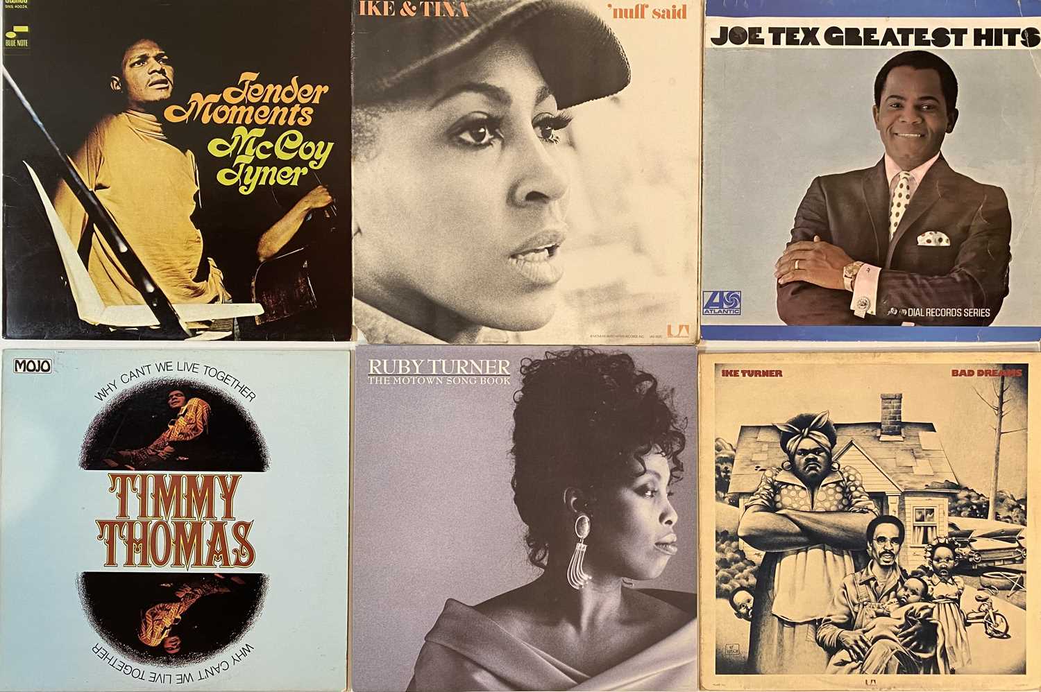 Lot 732 SOUL/ JAZZ/ BLUES LPs