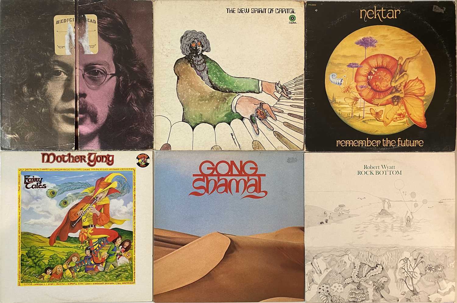 Lot 733 - PROG/ PSYCH/ CLASSIC ROCK - LPs