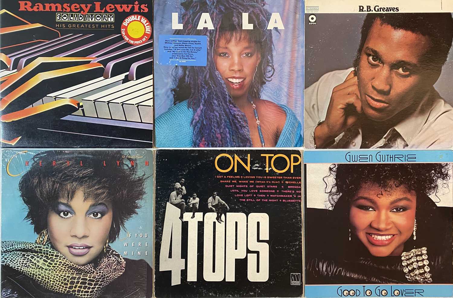 Lot 735 - SOUL/ FUNK/ DISCO - LPs