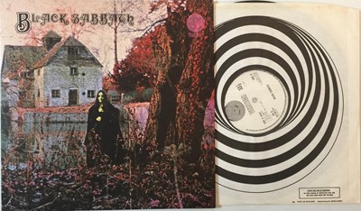 Lot 52 - BLACK SABBATH - BLACK SABBATH LP (2ND UK PRESSING - VERTIGO SWIRL VO 6 - SUPERB COPY)