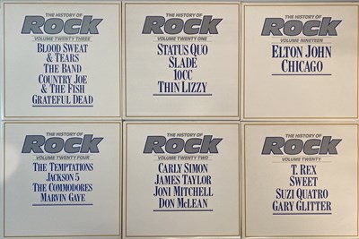 Lot 738 - THE HISTORY OF ROCK - COMPLETE LP SERIES