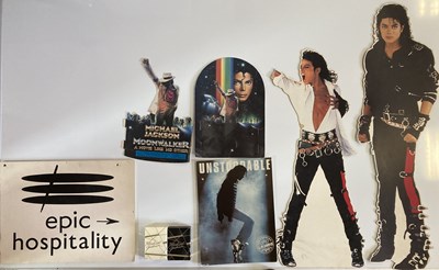 Lot 365 - MICHAEL JACKSON BAD ERA CARDBOARD DISPLAYS