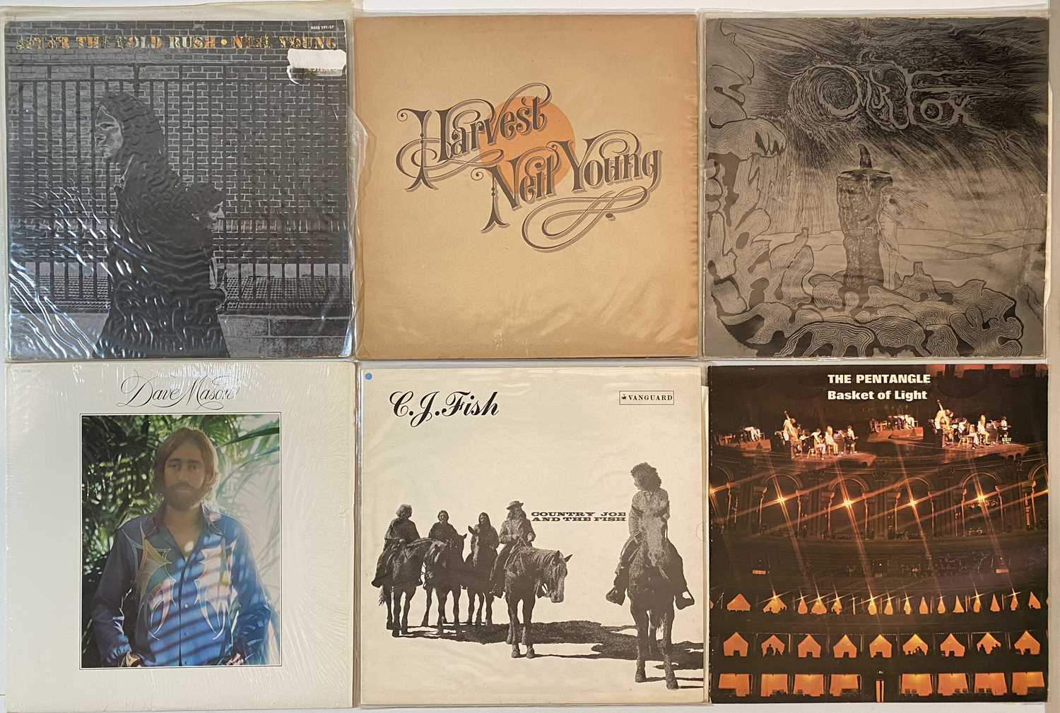 Lot 742 - FOLK/ FOLK ROCK/ SINGER-SONGWRITER - LPs