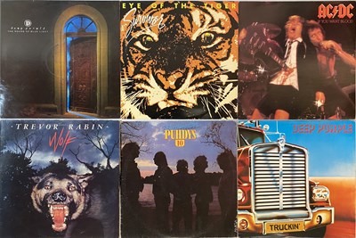 Lot 747 - HEAVY ROCK/ METAL - LPs