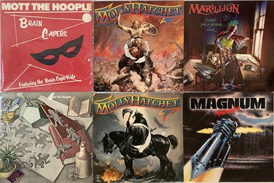 Lot 747 - HEAVY ROCK/ METAL - LPs