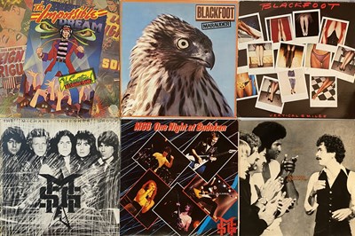 Lot 747 - HEAVY ROCK/ METAL - LPs